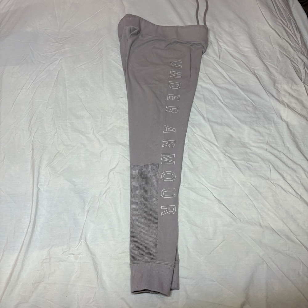Under Armour Women's‎ Small Joggers Pant Mesh Calf Drawstring Elastic Waist
